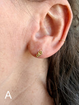 Tiny Rope Earrings