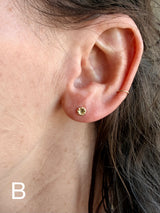 Tiny Rope Earrings
