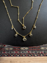 Lantern Necklace - Antique Diamonds