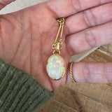 Large Scarab Opal Pendant