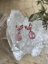 Pink Drop Earrings