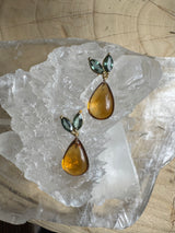 Persimmon Drop Earrings