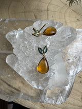 Persimmon Drop Earrings