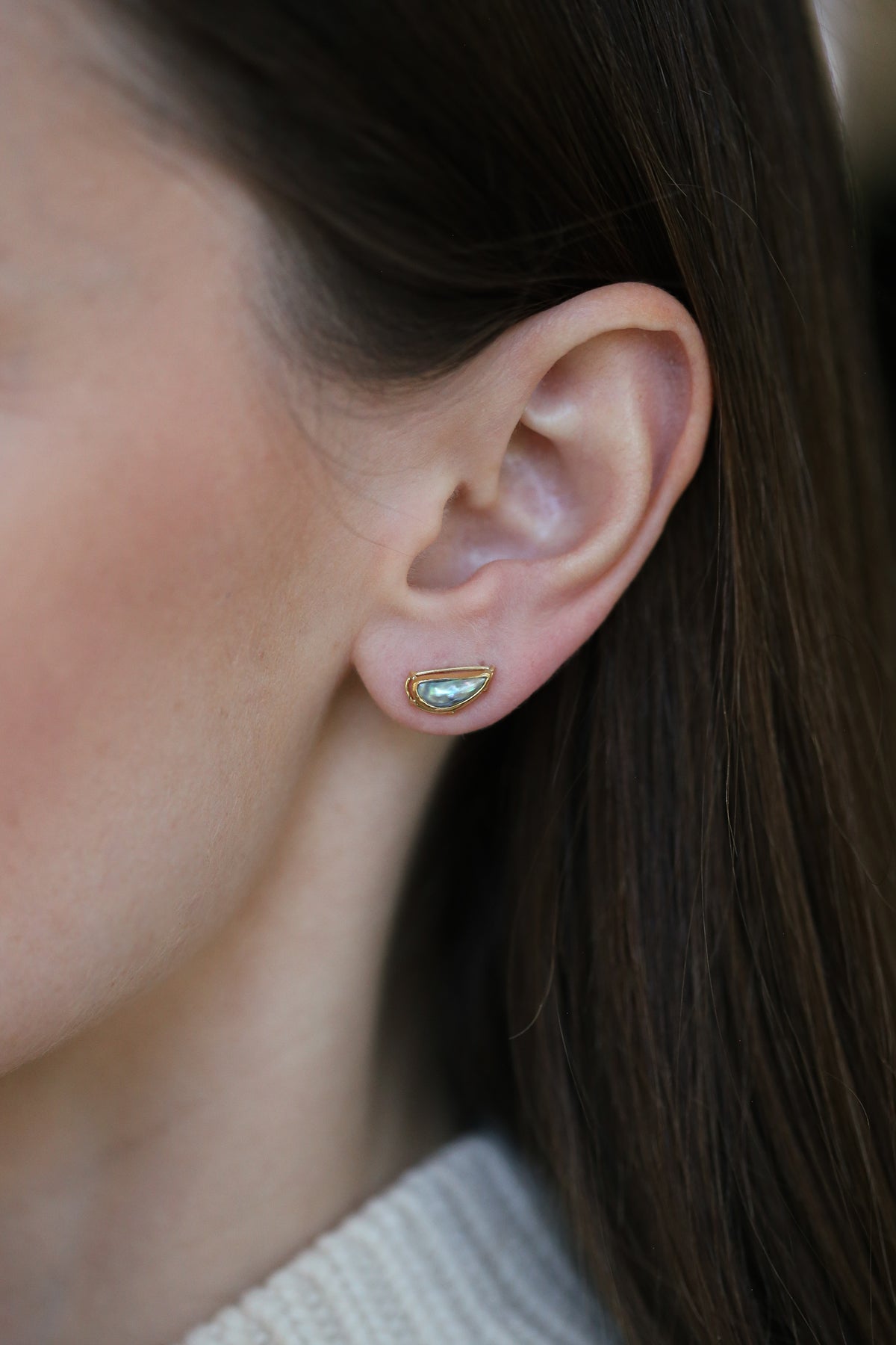 [TATIANA] チョンヘビン着用☆Milky Way Antique Pearl Earring TATIANA] チョンヘビン着用☆Milky Way Antique Pearl Earring