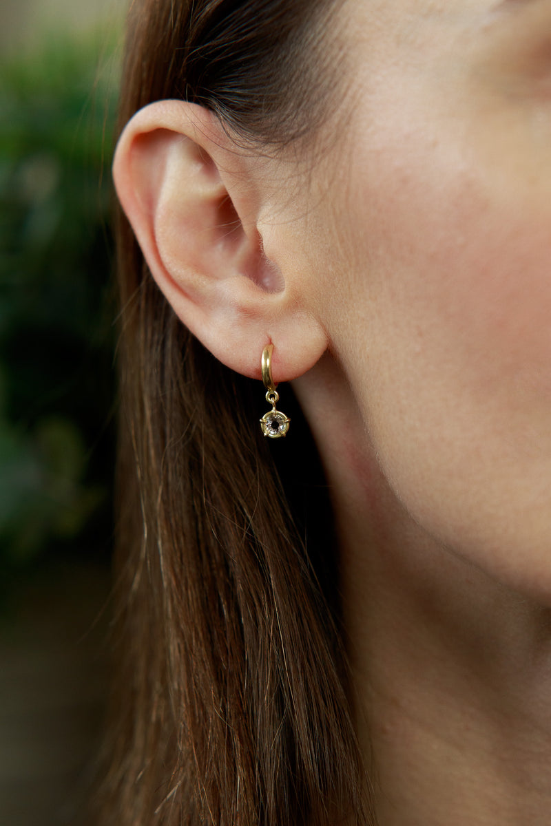 Huggie Hoops - Moghul Diamonds