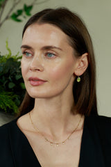 Peridot Drop Earrings