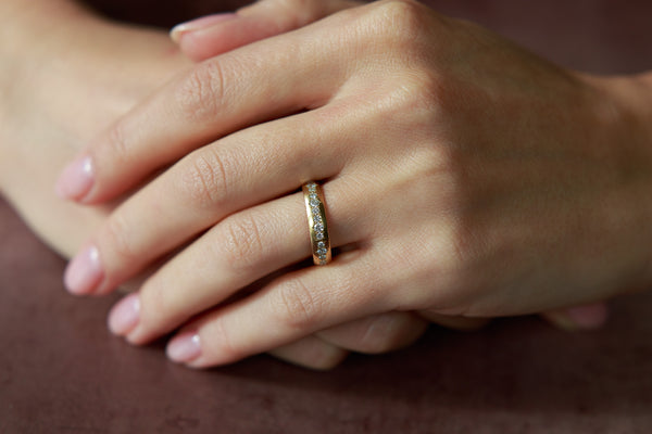 Full Diamond Cloak Band - 4mm