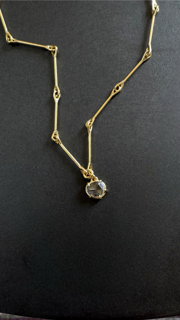 Pendant Necklace - Antique Diamond