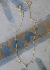 Lantern Necklace - 3 Diamonds