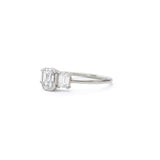 Recycled Emerald Cut Ring