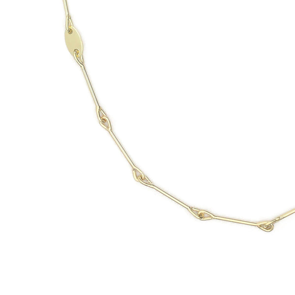 FOREVER Needle Eye Chain Necklace - Light Weight