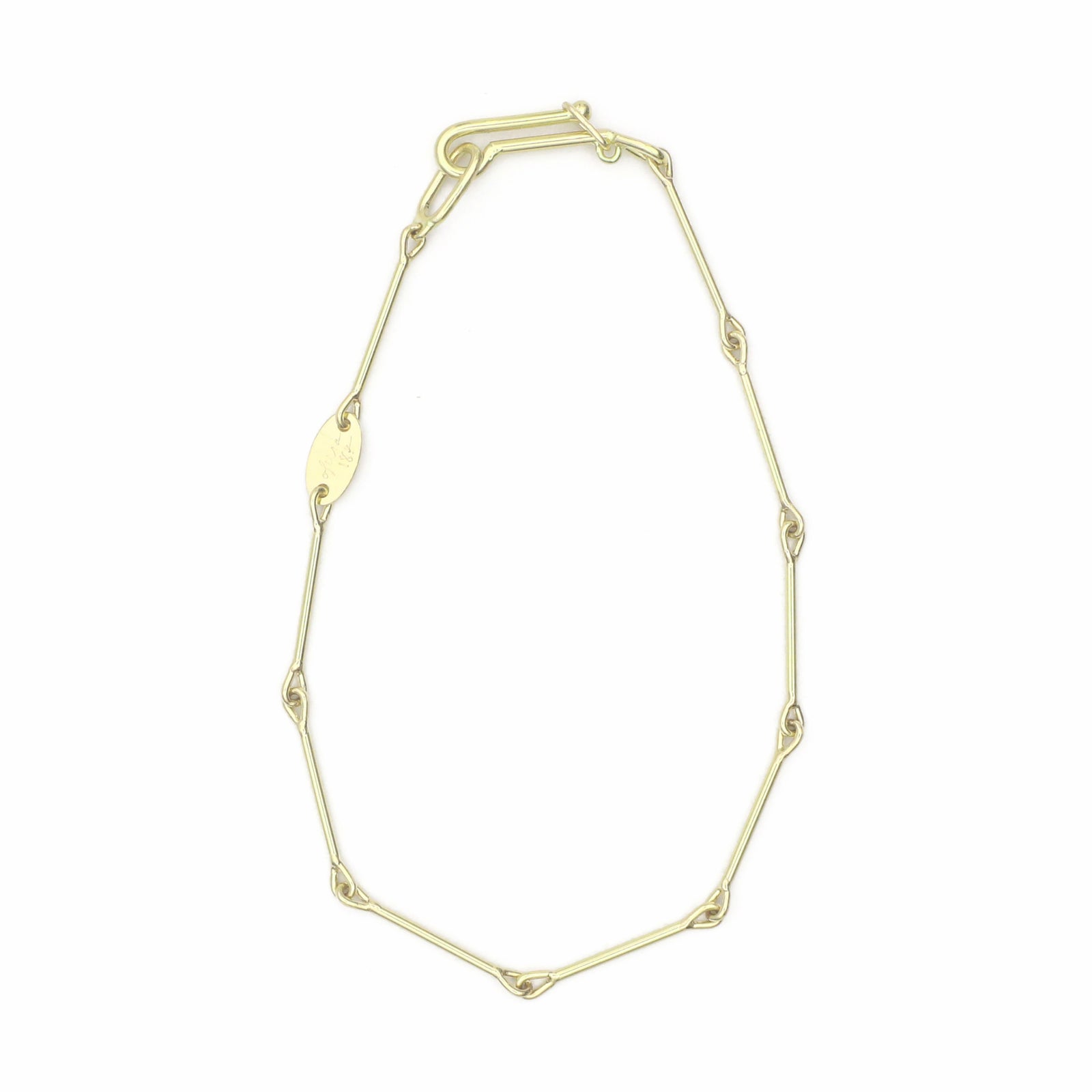a*n様 Made In YAMANASHI JewelryOpen チェーンブ Needle Eye Chain Bracelet - Medium Weight – Tura Sugden