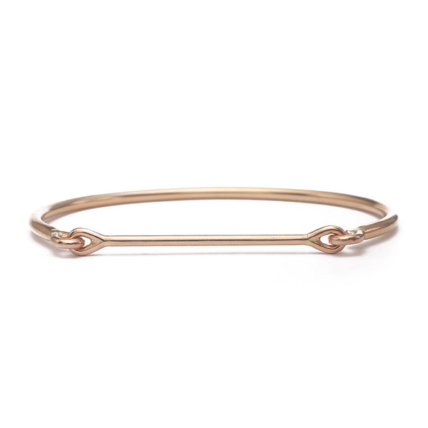 Miansai Thin Screw Cuff Gold