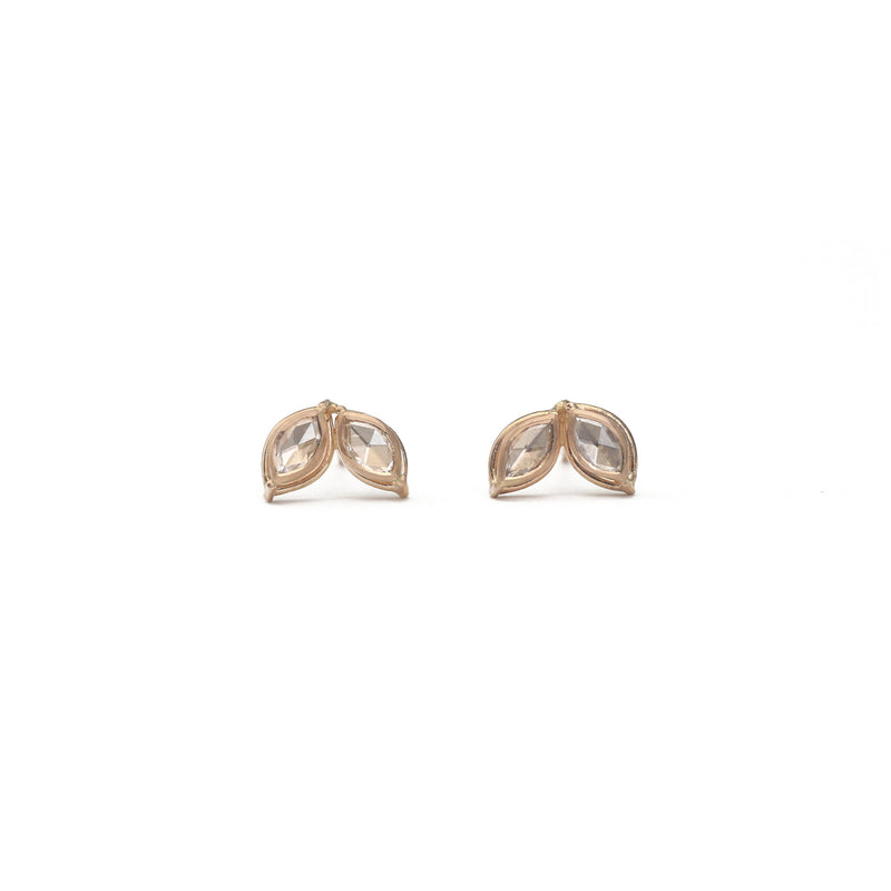 Dual Marquis Diamond Earrings