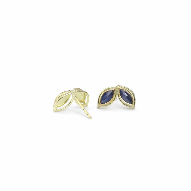 Dual Marquis Sapphire Earrings