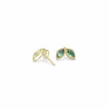 Dual Marquis Emerald Earrings