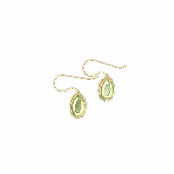 Peridot Drop Earrings