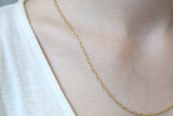 Silk Link Chain Necklace