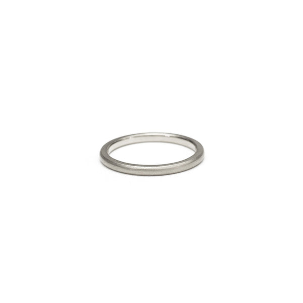 Hand-Carved Rounded Minimal Band - 1.75mm