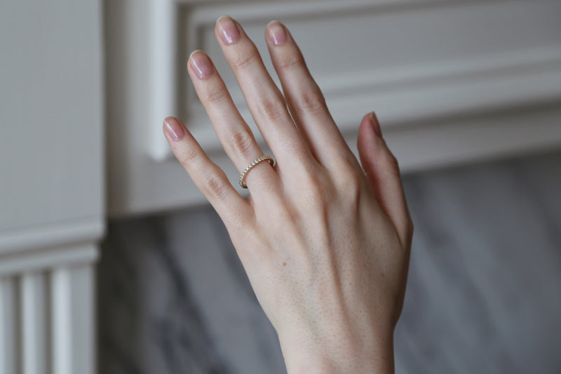 1.5 mm diamond eternity band Clearance